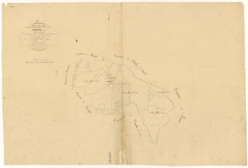 Noiron-sous-Gevrey - Tableau d'assemblage - 3 P PLAN 457/1