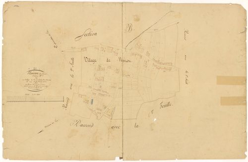 Noiron-sous-Gevrey - Section A1 - 3 P PLAN 457/2