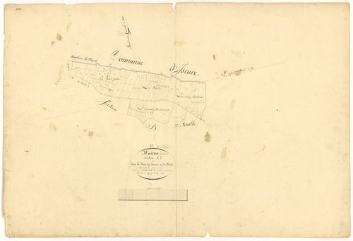 Noiron-sous-Gevrey - Section B2 - 3 P PLAN 457/5