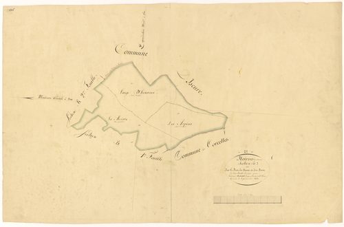 Noiron-sous-Gevrey - Section B3 - 3 P PLAN 457/6