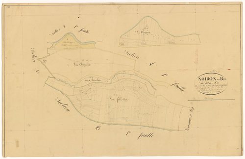 Noiron-sur-Bèze - Section A2 - 3 P PLAN 458/4