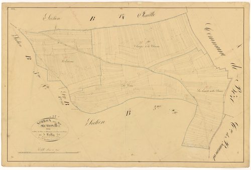 Noiron-sur-Bèze - Section B2 - 3 P PLAN 458/7
