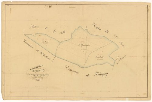 Noiron-sur-Bèze - Section B3 - 3 P PLAN 458/8