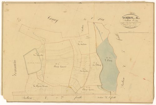 Noiron-sur-Bèze - Section C3 - 3 P PLAN 458/14