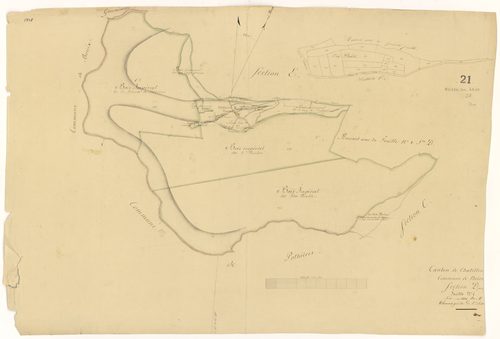 Noiron-sur-Seine - Section D2 - 3 P PLAN 459/5