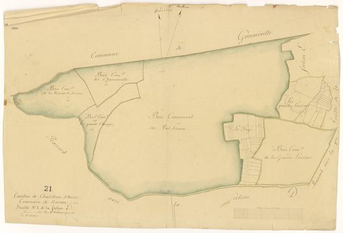Noiron-sur-Seine - Section E2 - 3 P PLAN 459/7