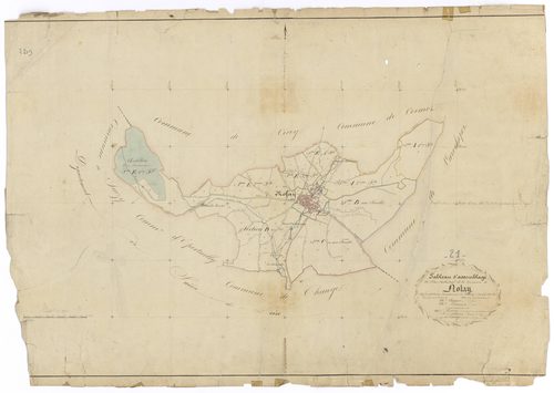 Nolay - Tableau d'assemblage - 3 P PLAN 460/1