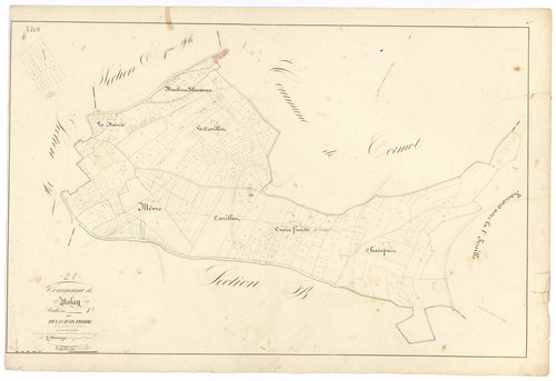 Nolay - Section A2 - 3 P PLAN 460/4