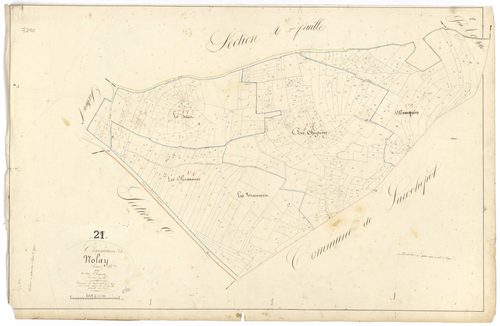 Nolay - Section B - 3 P PLAN 460/6