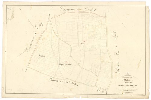 Nolay - Section E4 - 3 P PLAN 460/15