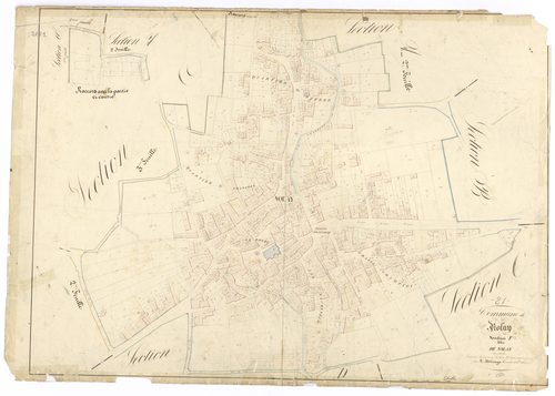 Nolay - Section F - 3 P PLAN 460/17