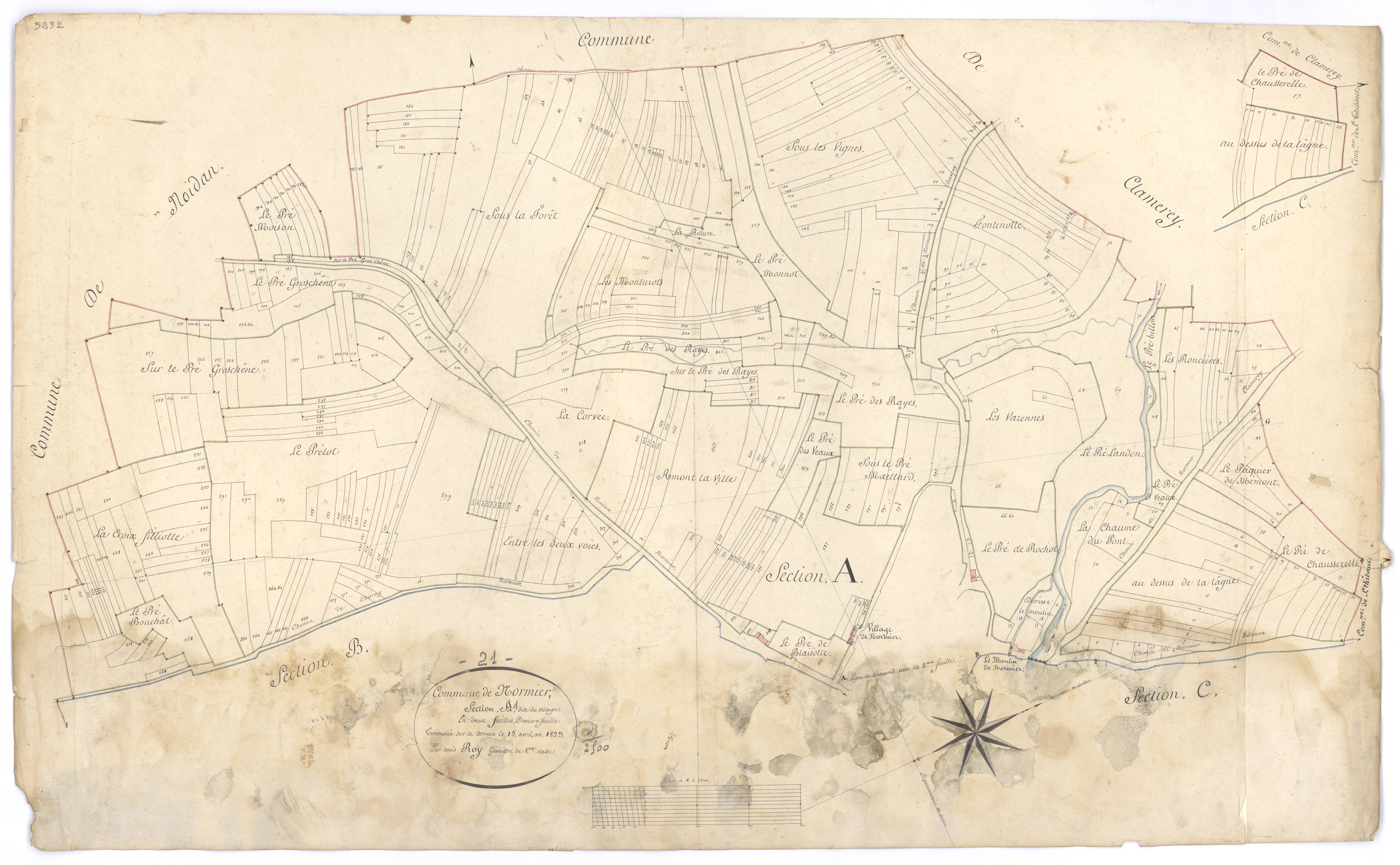 Normier - Section A1 - 3 P PLAN 462/2
