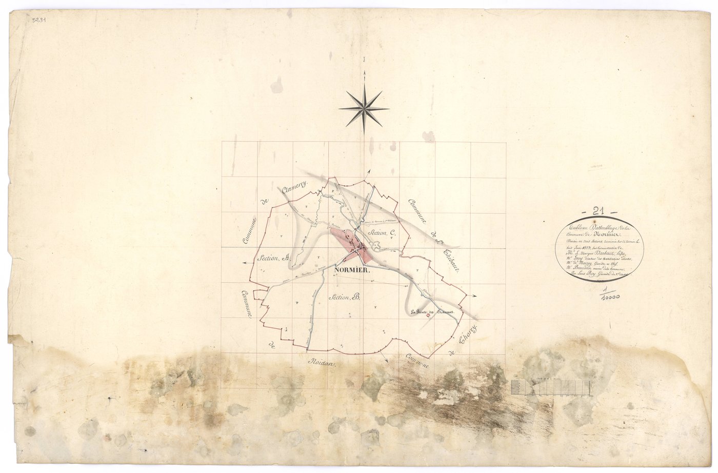 Normier - Tableau d'assemblage - 3 P PLAN 462/1