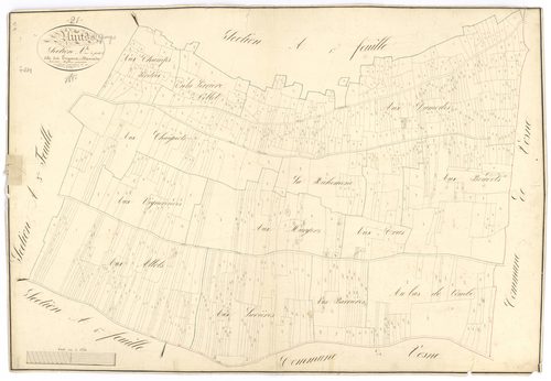 Nuits-Saint-Georges - Section A2 - 3 P PLAN 463/3