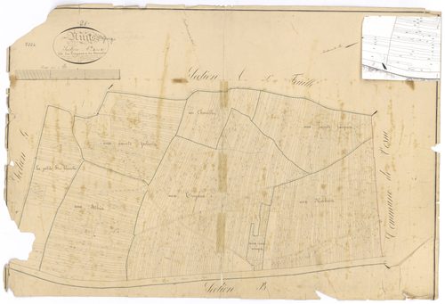 Nuits-Saint-Georges - Section A4 - 3 P PLAN 463/5