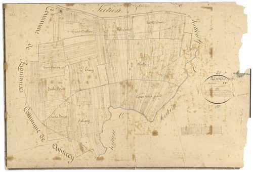 Nuits-Saint-Georges - Section D - 3 P PLAN 463/9