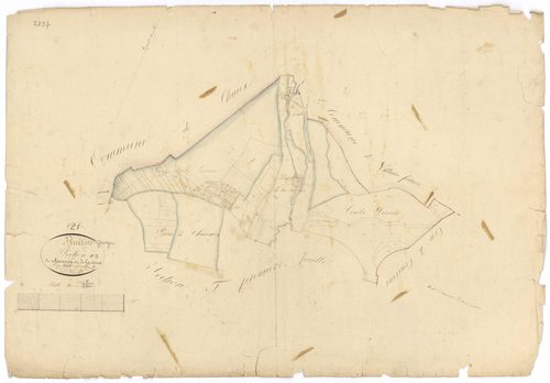 Nuits-Saint-Georges - Section F3 - 3 P PLAN 463/16