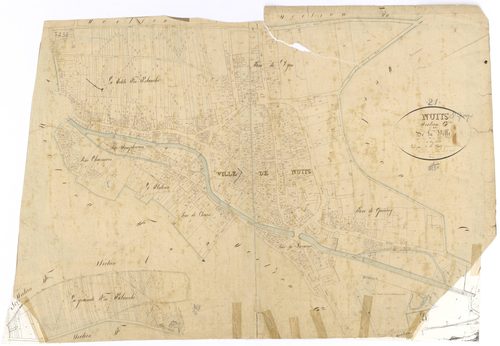 Nuits-Saint-Georges - Section G - 3 P PLAN 463/17