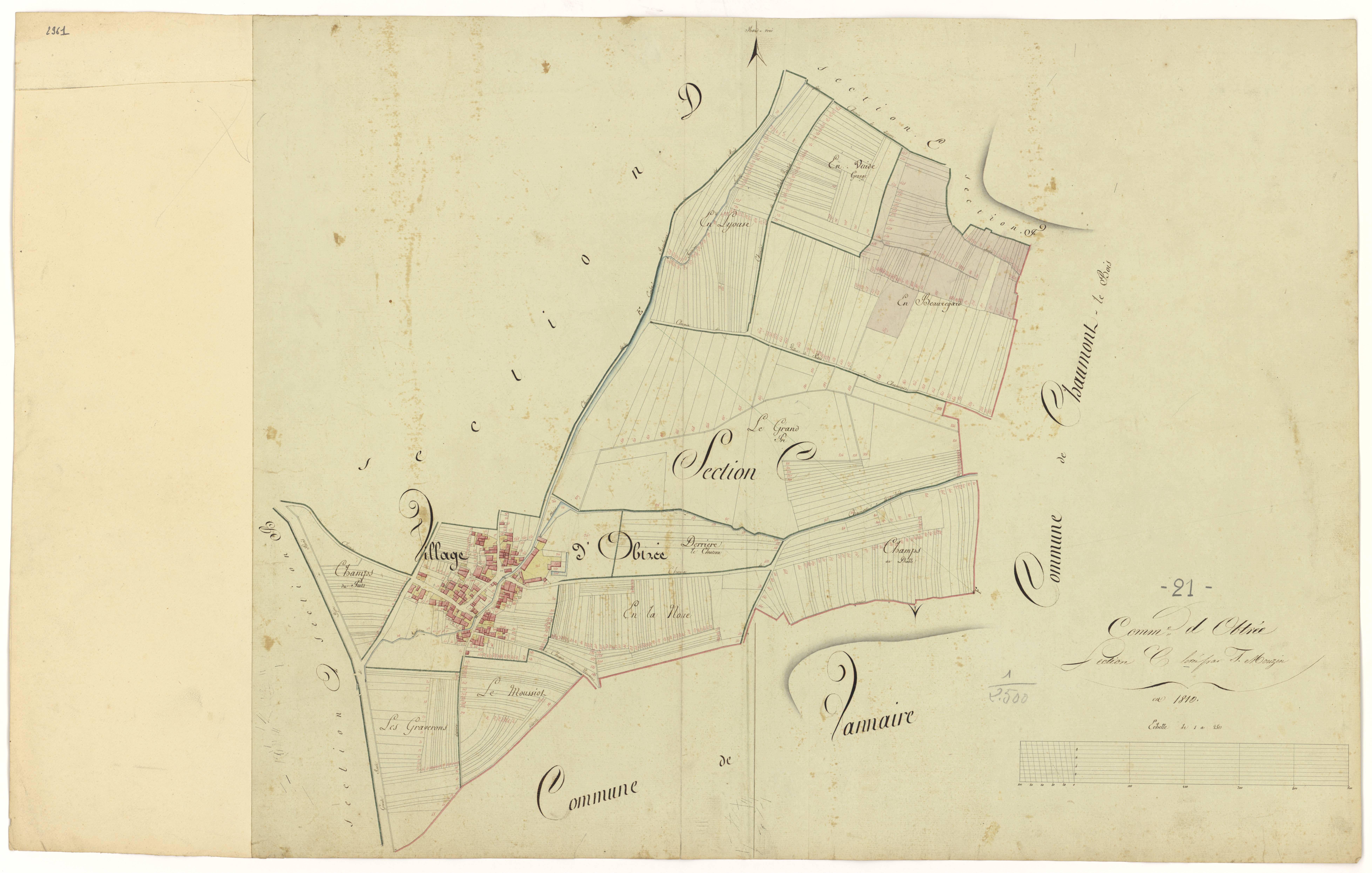 Obtrée - Section C - 3 P PLAN 464/4