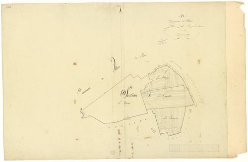 Obtrée - Section A - 3 P PLAN 464/2