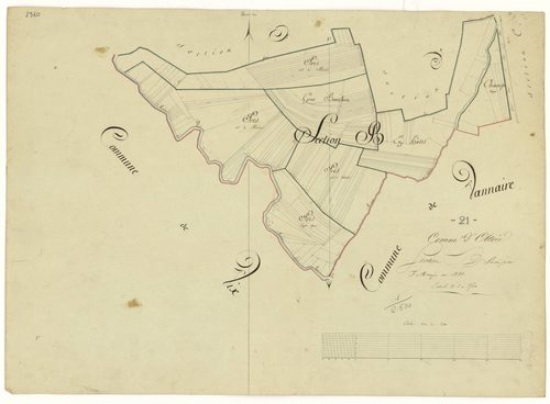 Obtrée - Section B - 3 P PLAN 464/3
