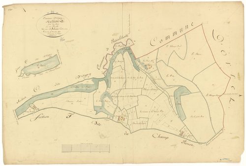 Oigny - Section D - 3 P PLAN 465/7