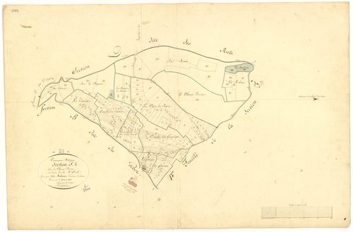 Oigny - Section F2 - 3 P PLAN 465/10