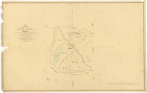 Oisilly - Tableau d'assemblage - 3 P PLAN 466/1