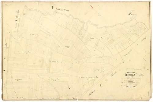 Oisilly - Section B1 - 3 P PLAN 466/8