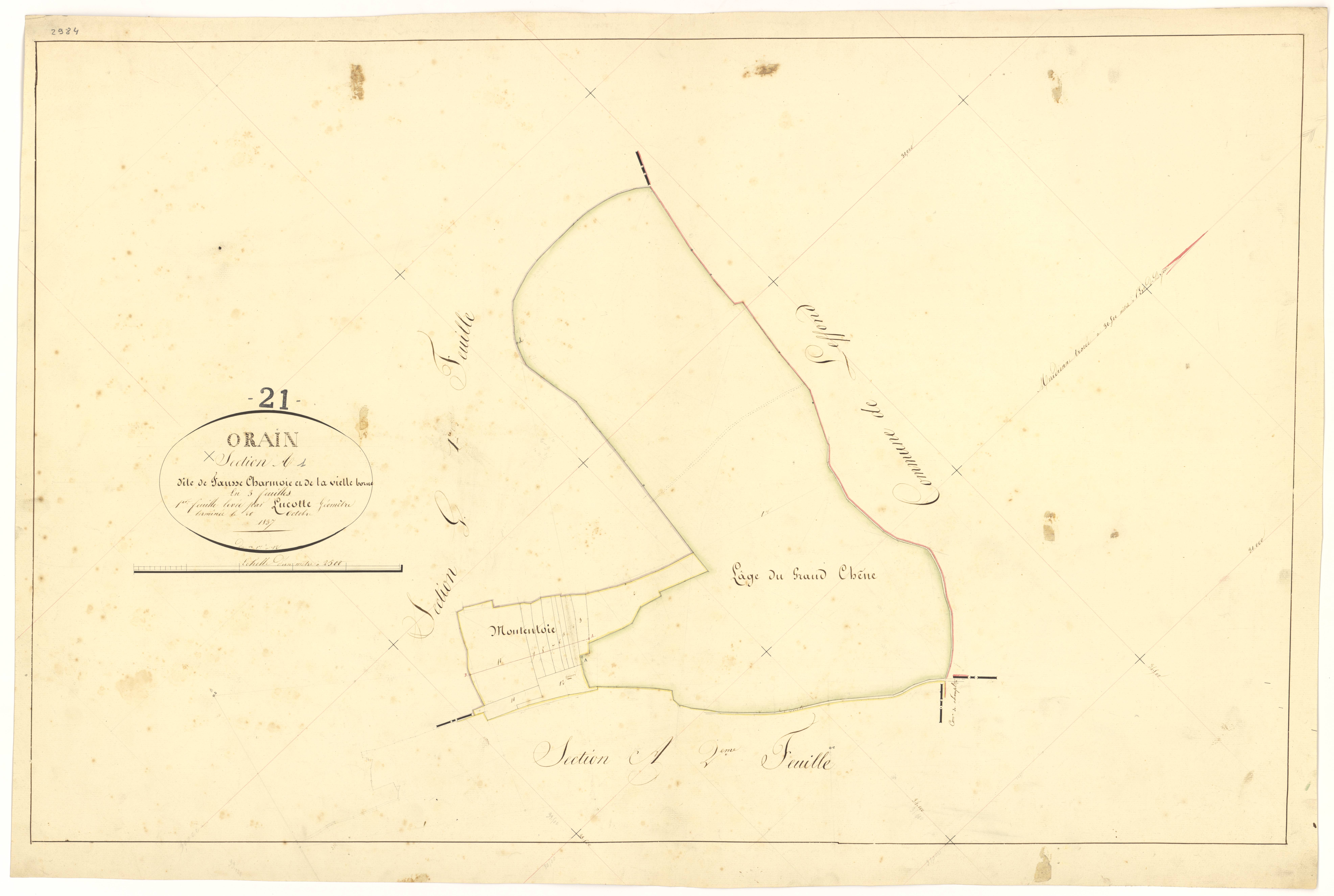 Orain - Section A1 - 3 P PLAN 467/2