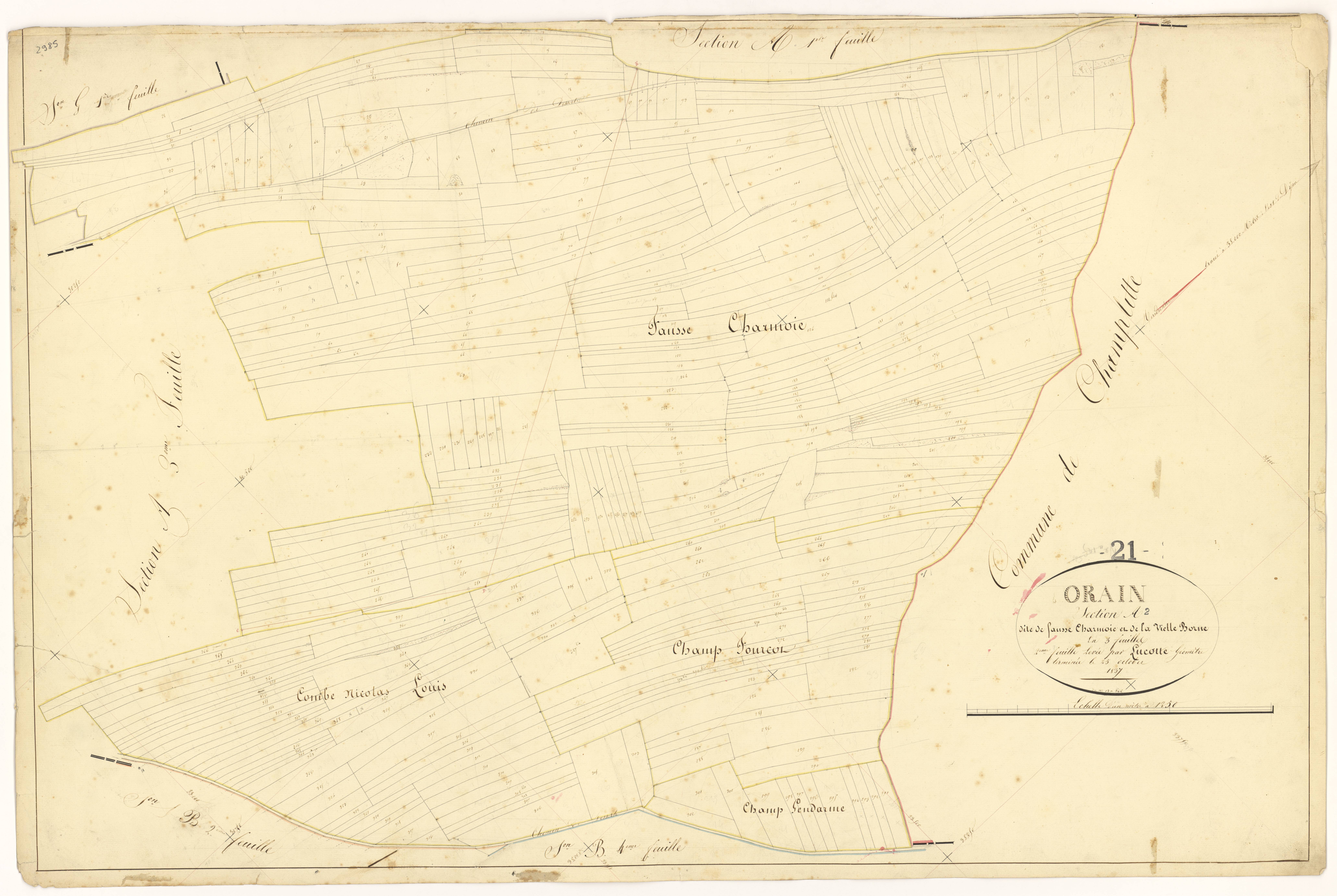 Orain - Section A2 - 3 P PLAN 467/3