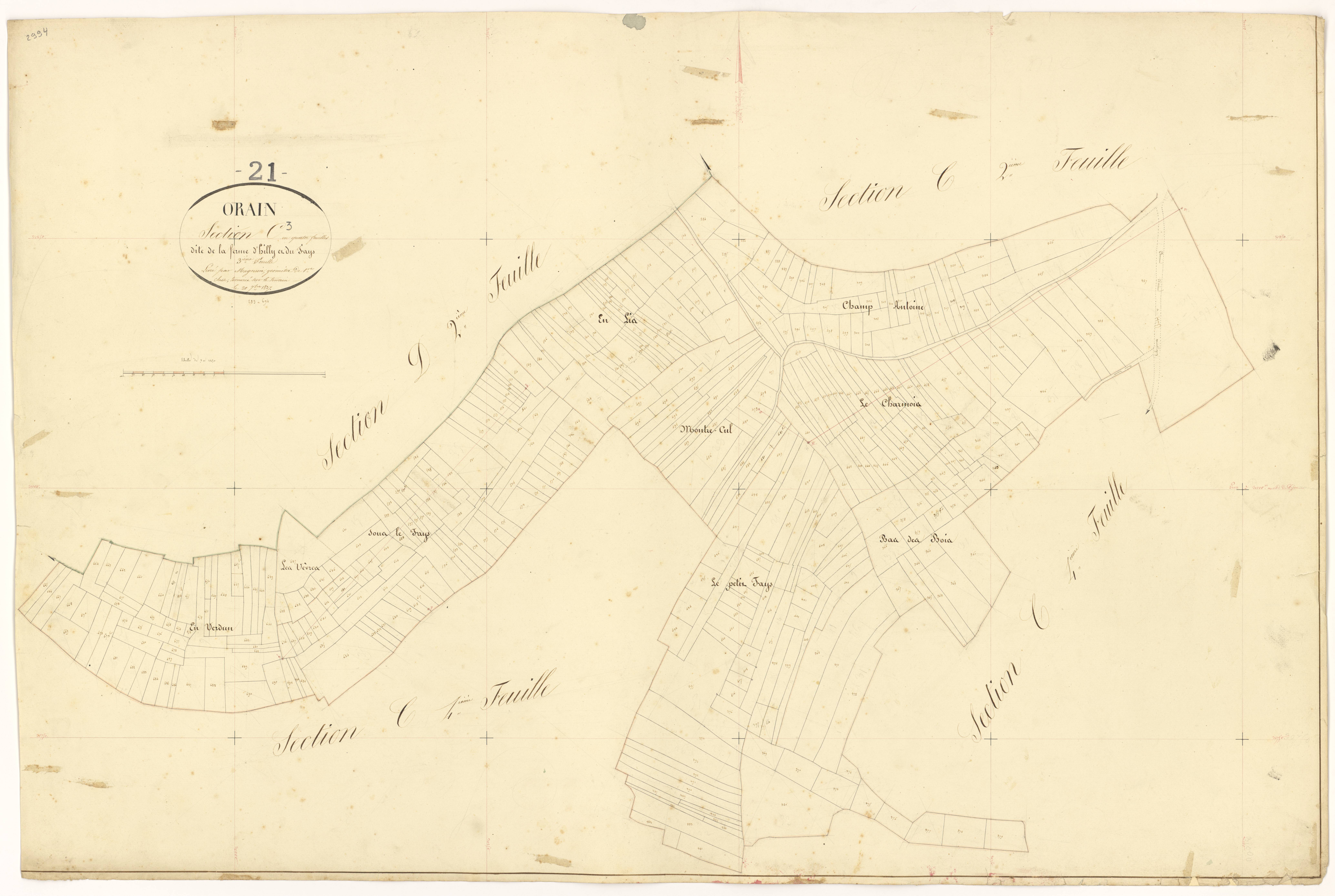 Orain - Section C3 - 3 P PLAN 467/12