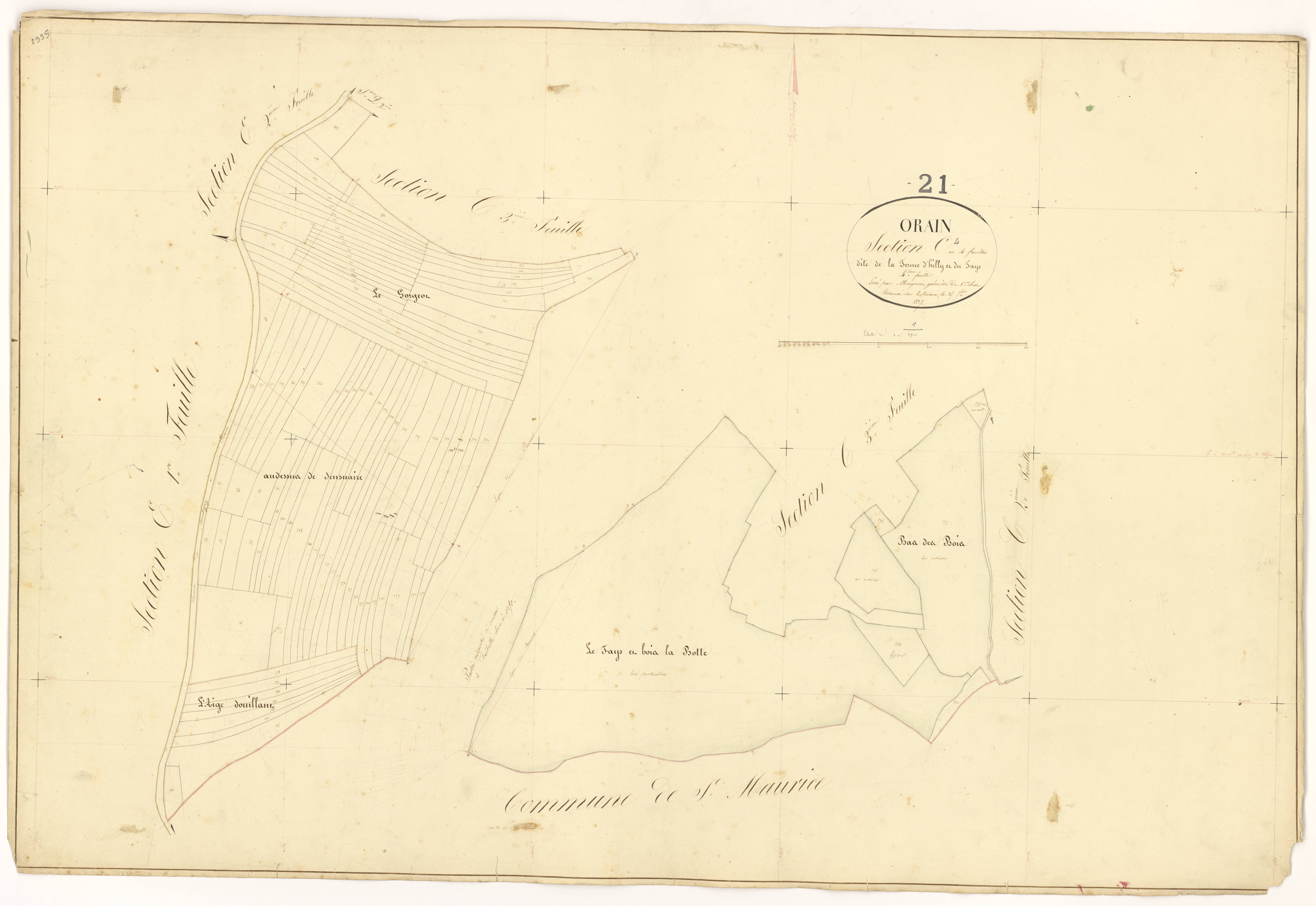 Orain - Section C4 - 3 P PLAN 467/13
