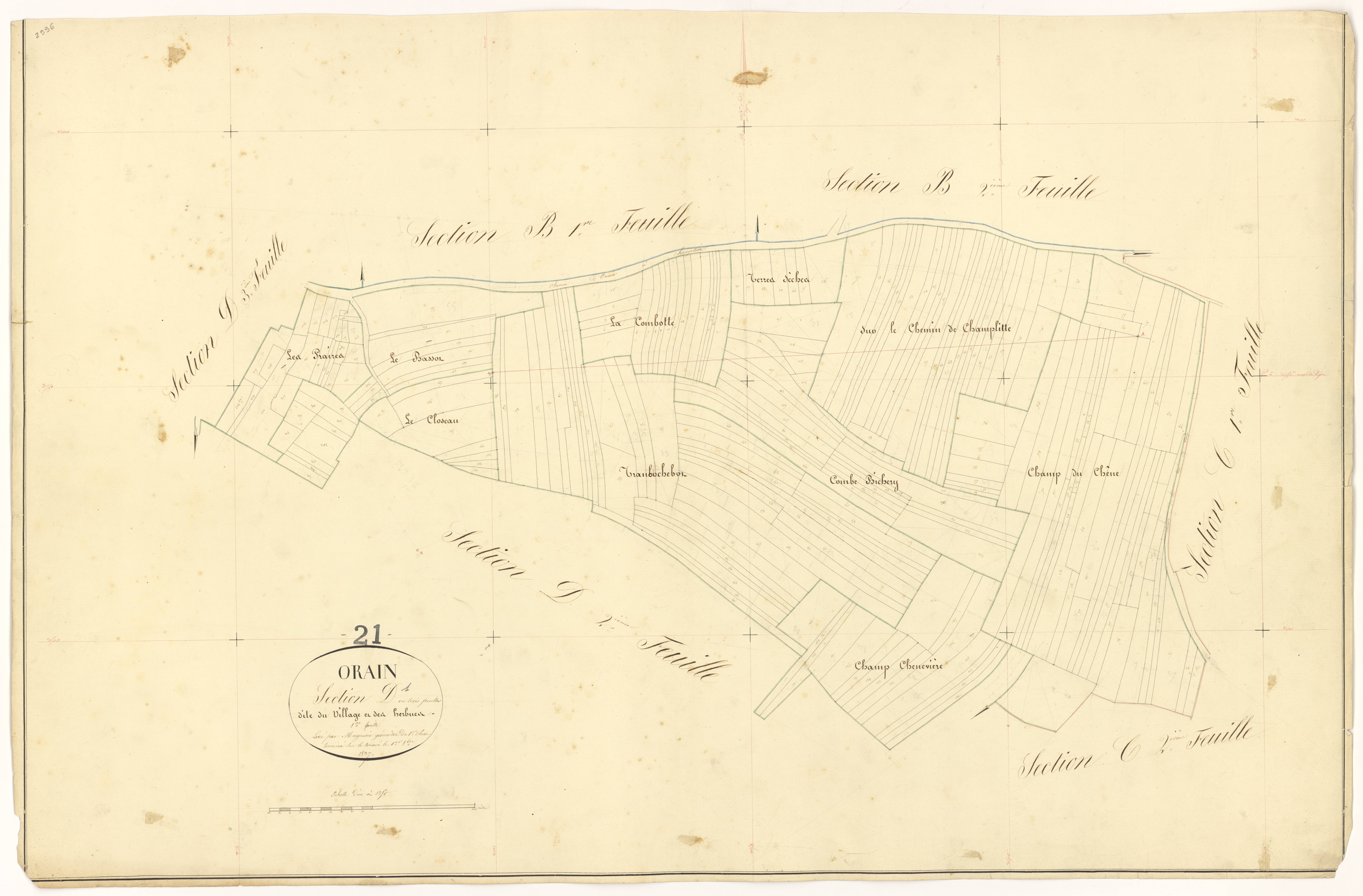 Orain - Section D1 - 3 P PLAN 467/14