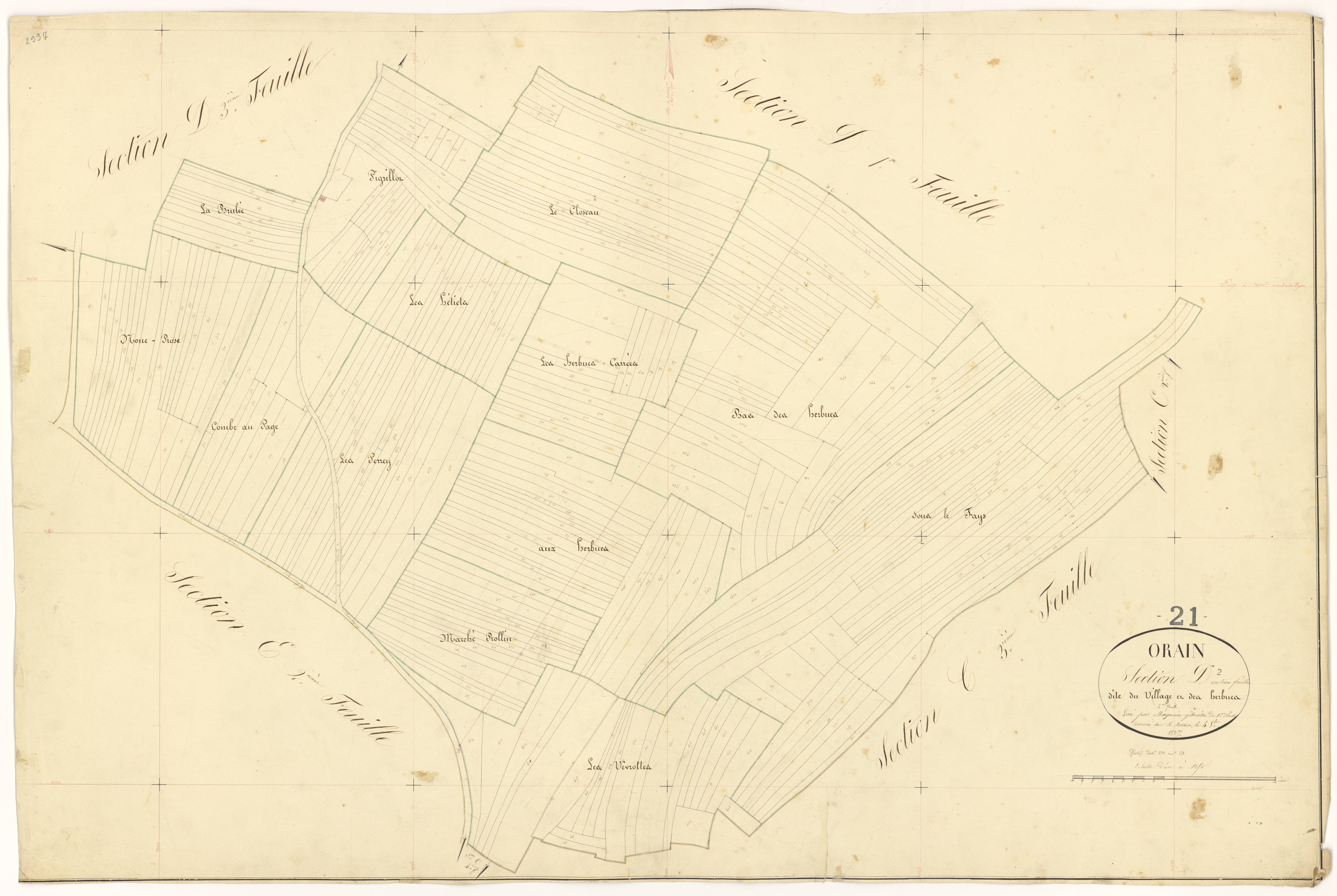 Orain - Section D2 - 3 P PLAN 467/15