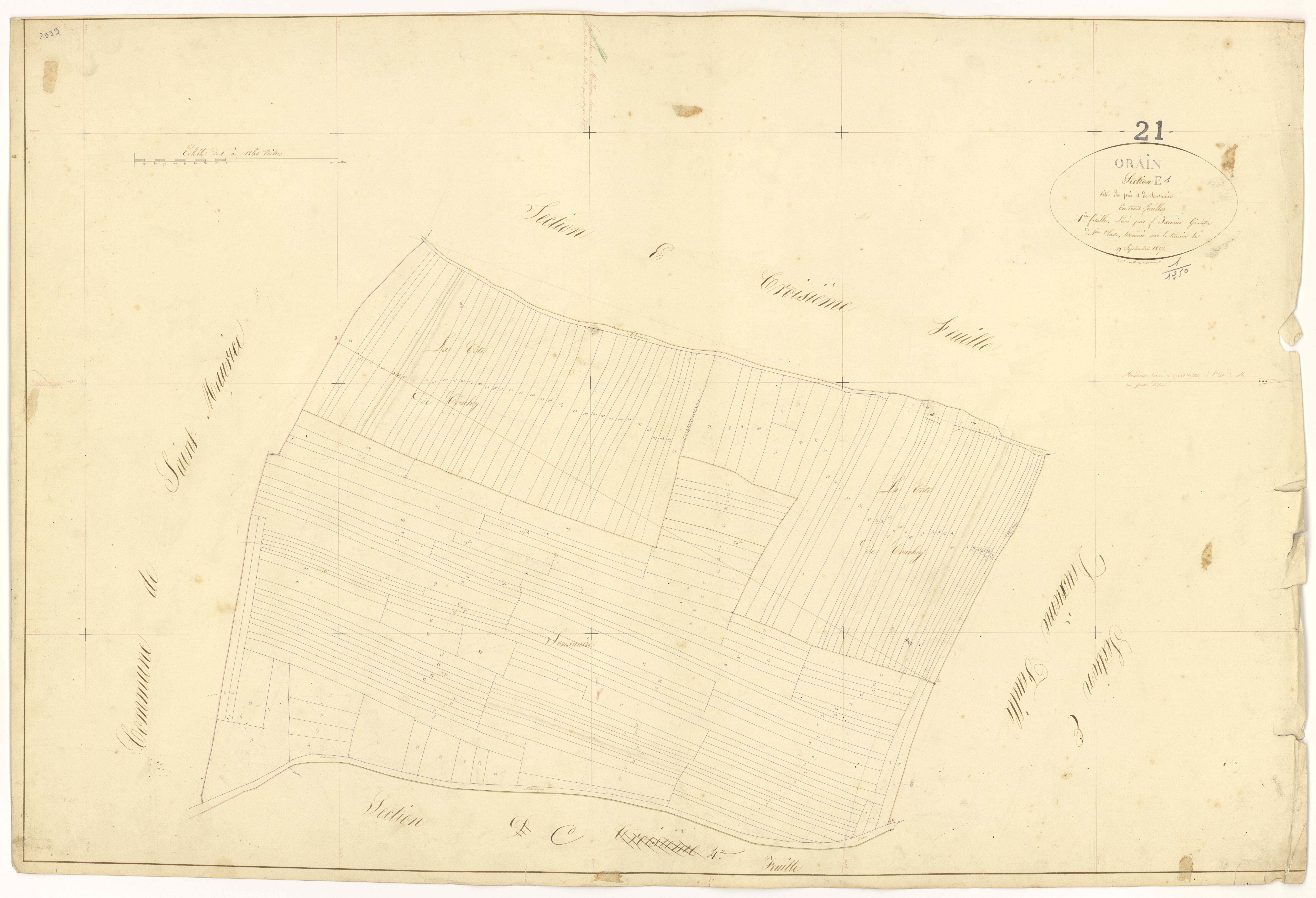 Orain - Section E1 - 3 P PLAN 467/17