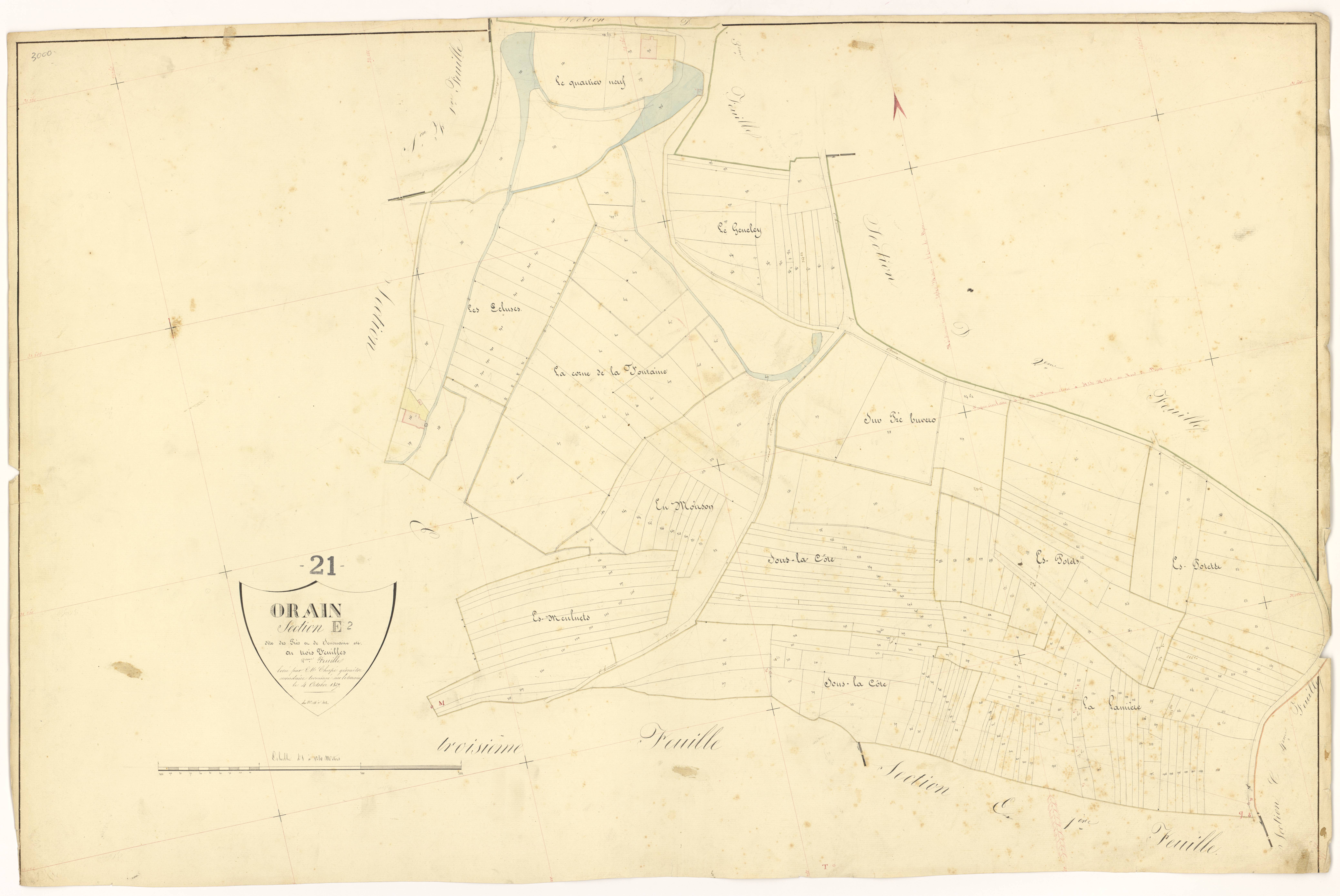 Orain - Section E2 - 3 P PLAN 467/18