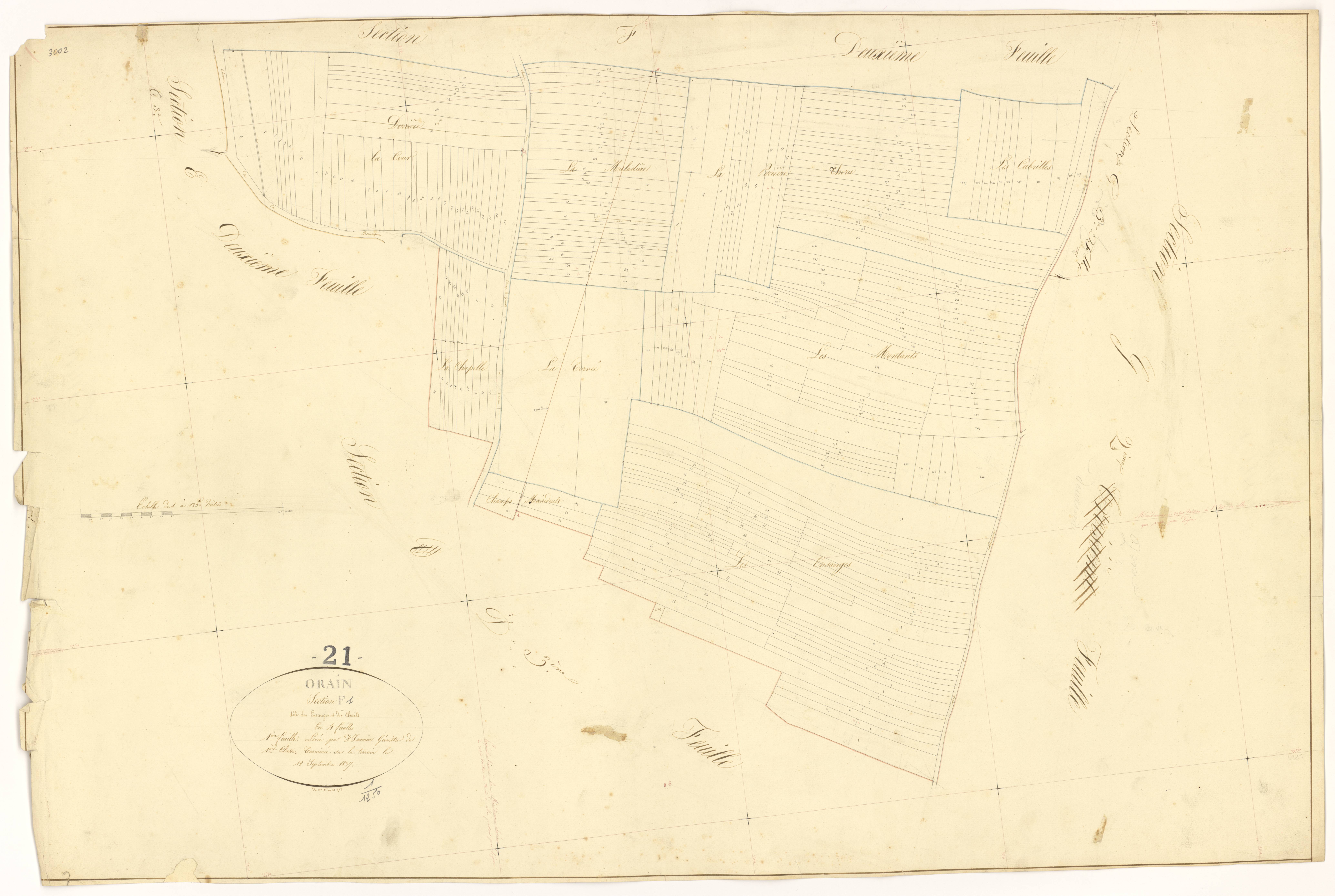 Orain - Section F1 - 3 P PLAN 467/20