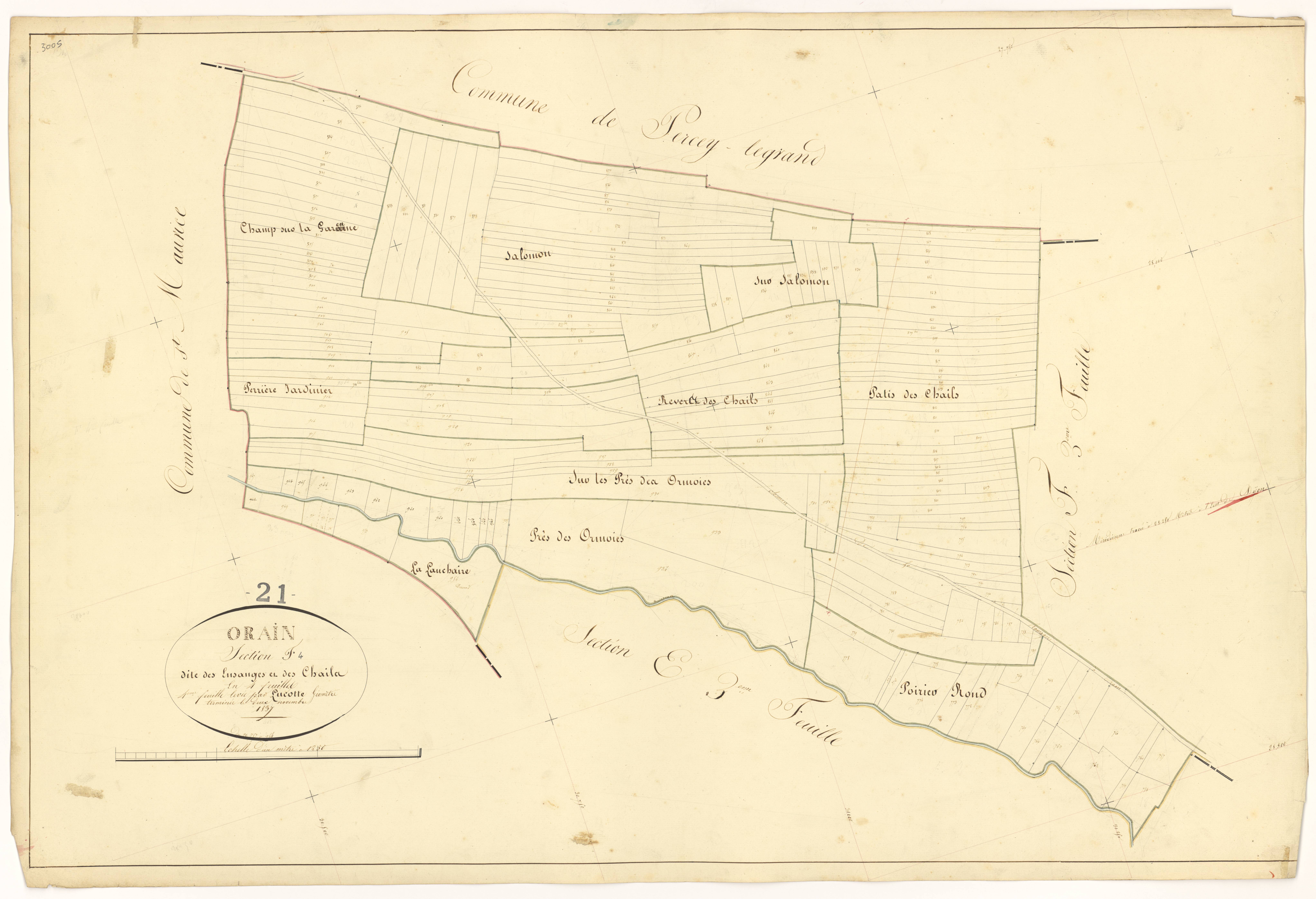 Orain - Section F4 - 3 P PLAN 467/23