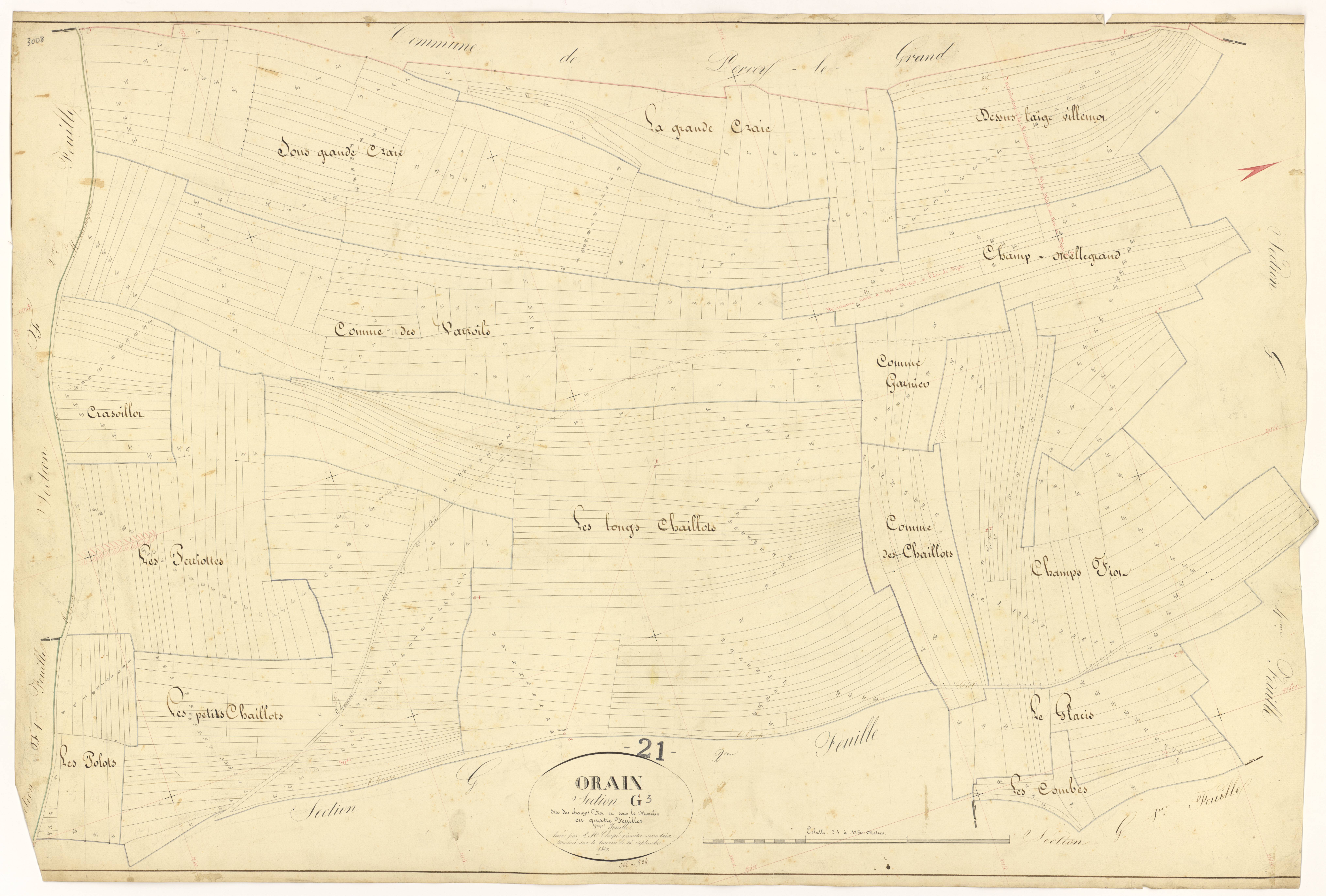 Orain - Section G3 - 3 P PLAN 467/26