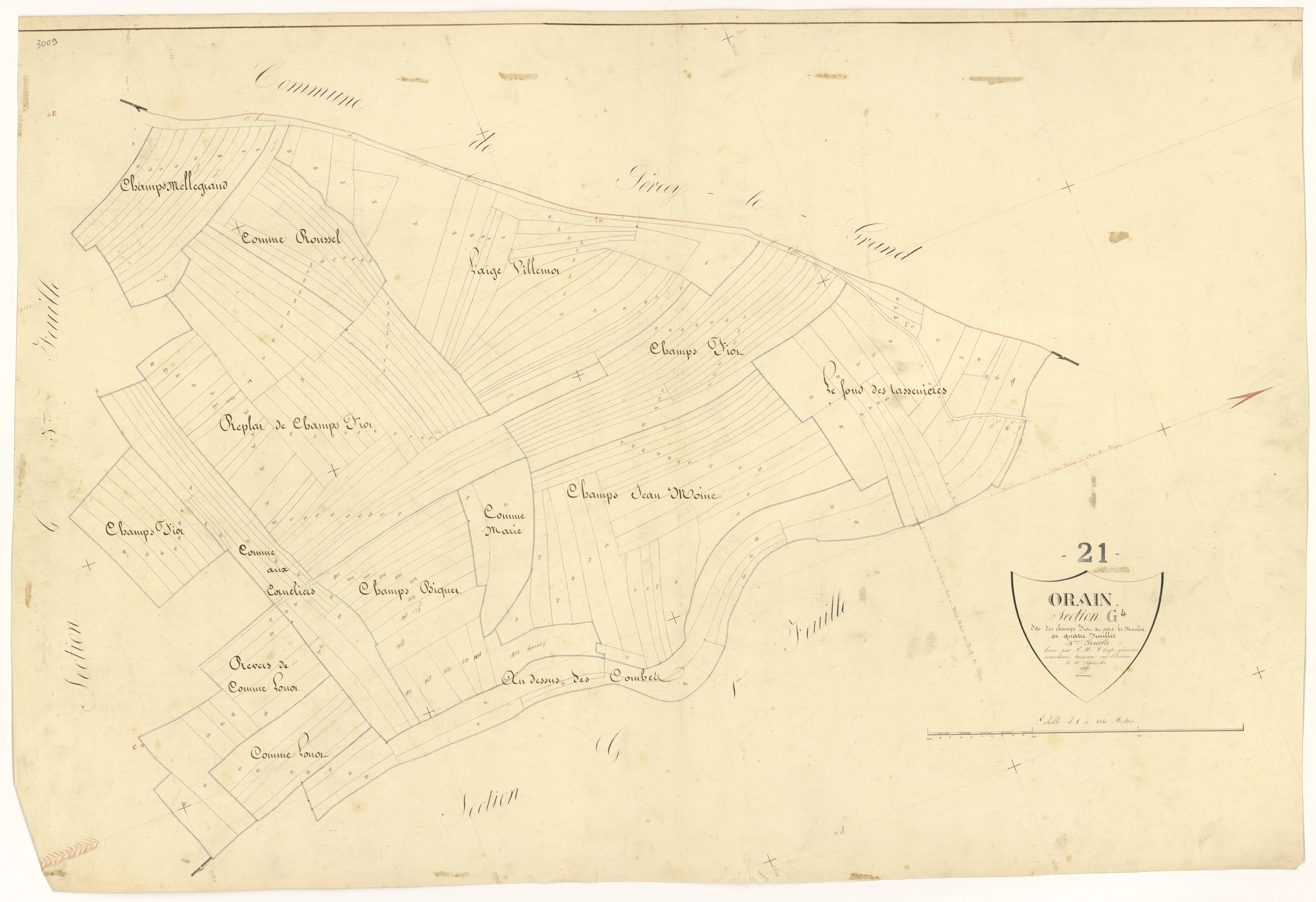 Orain - Section G4 - 3 P PLAN 467/27