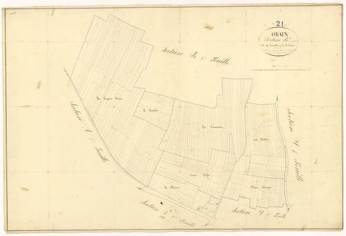 Orain - Section B1 - 3 P PLAN 467/5