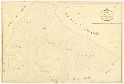 Orain - Section B4 - 3 P PLAN 467/8