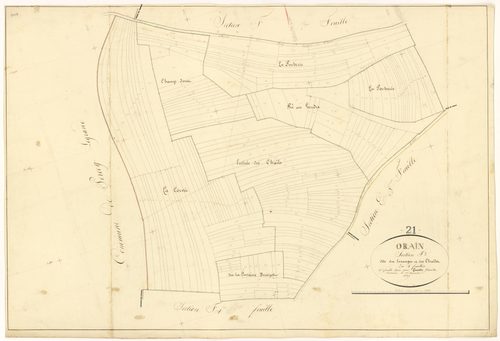 Orain - Section F3 - 3 P PLAN 467/22