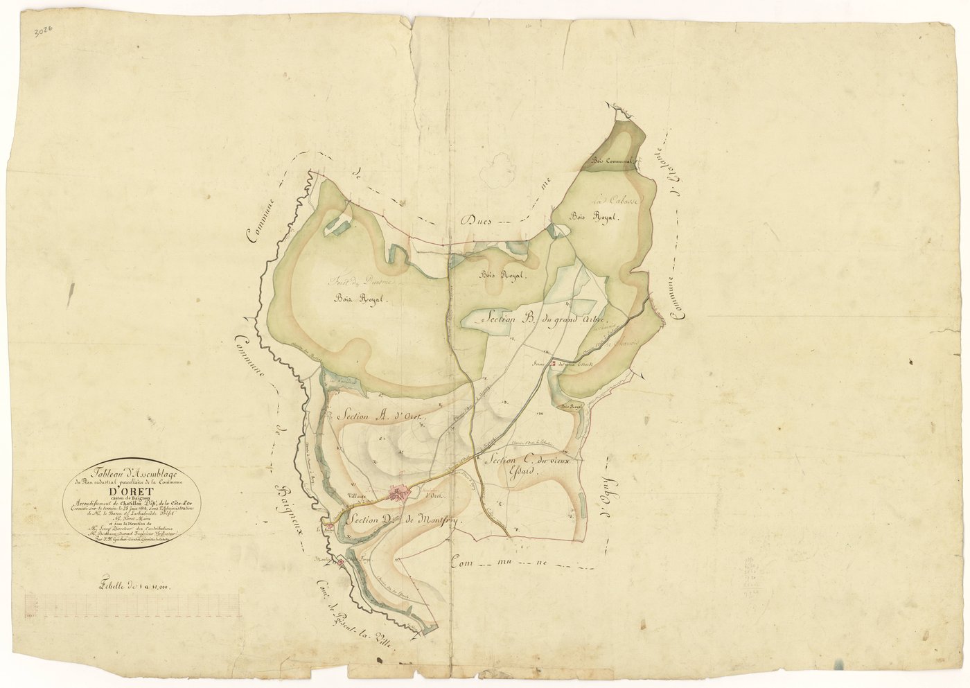 Orret - Tableau d'assemblage - 3 P PLAN 470/1