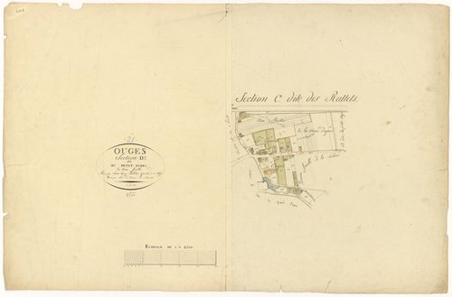 Ouges - Section D3 - 3 P PLAN 472/8