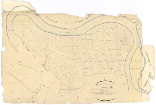 Pagny-la-Ville - Section B1 - 3 P PLAN 473/5