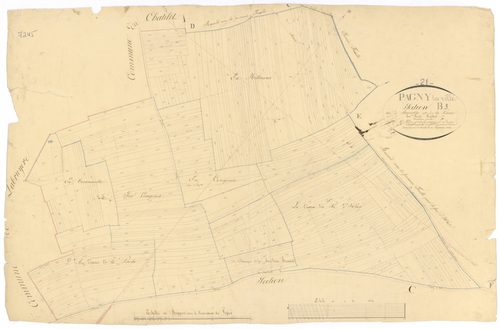 Pagny-la-Ville - Section B3 - 3 P PLAN 473/7