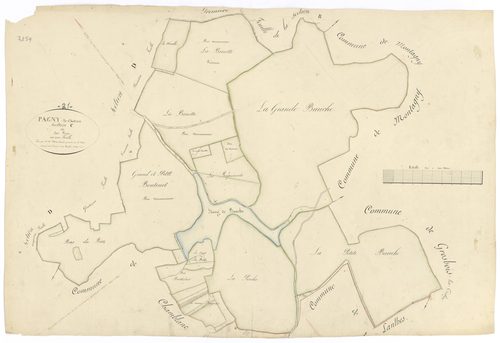 Pagny-le-Château - Section C - 3 P PLAN 474/6