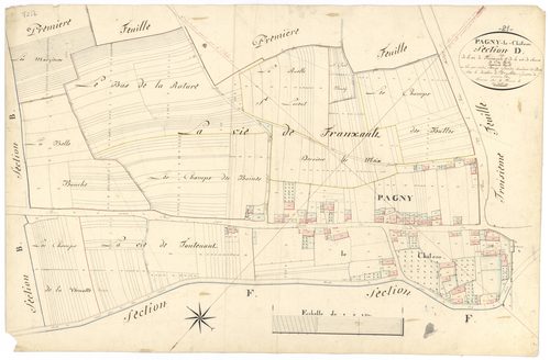 Pagny-le-Château - Section D2 - 3 P PLAN 474/8